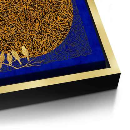 Moon and Flock - Canvas