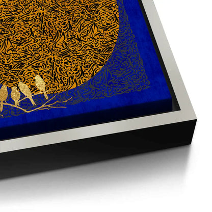 Moon and Flock - Canvas