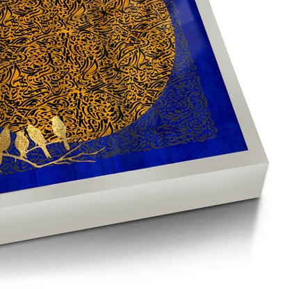 Moon and Flock - Fine Art