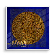 Moon and Flock - Fine Art - Jasmineart.ae