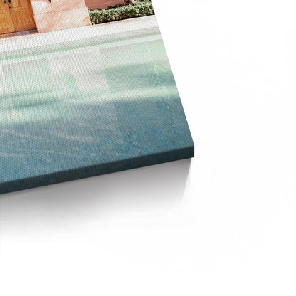 Moroccan Pink Wall  - Canvas