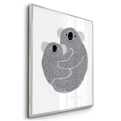Mother and Child Koala Cuddle - Fine Art