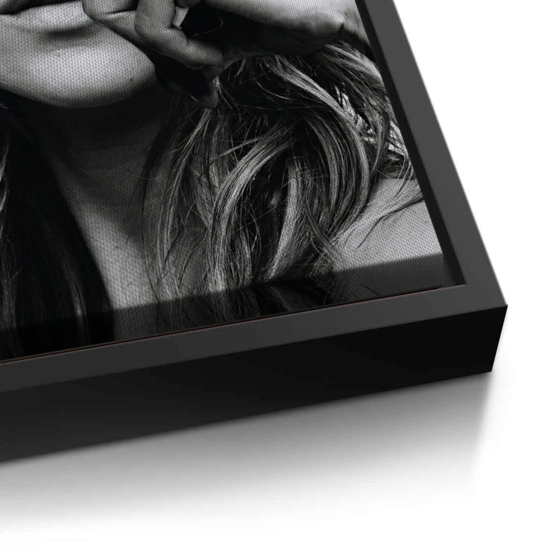 2Mustache Finger - Canvas