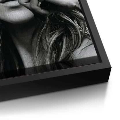 Mustache Finger - Canvas