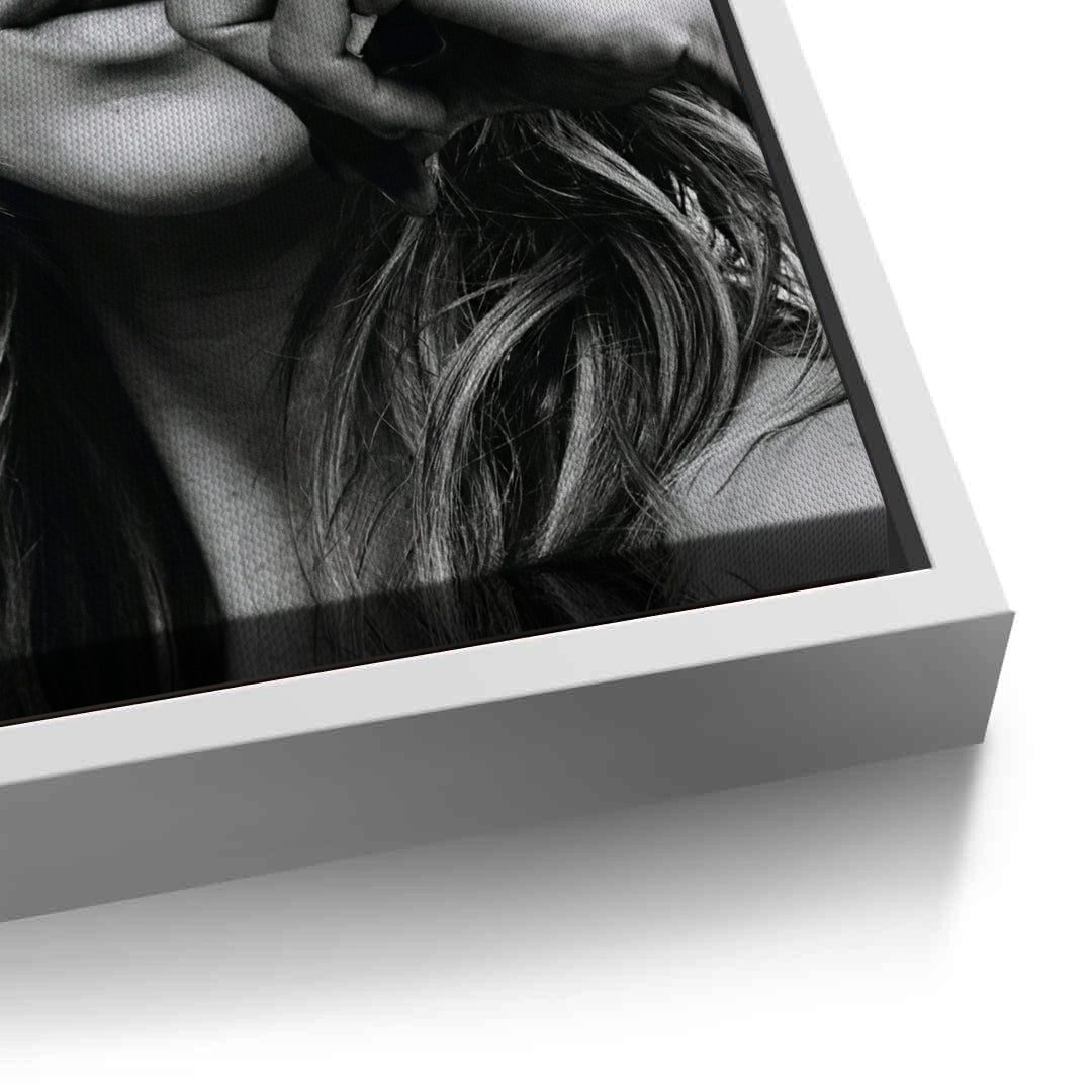 2Mustache Finger - Canvas