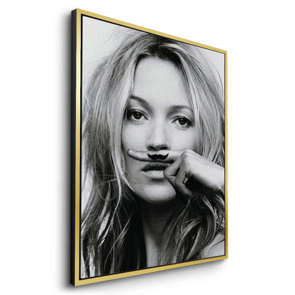 Mustache Finger - Canvas
