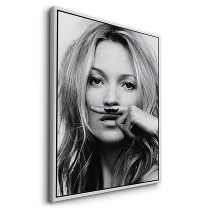 Mustache Finger - Canvas