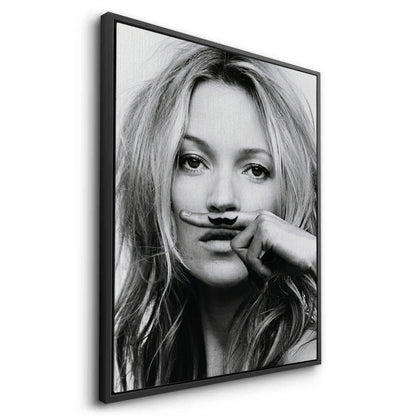 Mustache Finger - Canvas