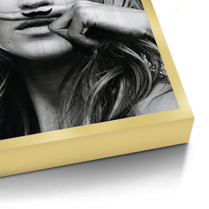 Mustache Finger - Fine Art