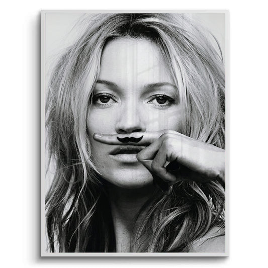 Mustache Finger - Fine Art