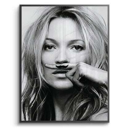 Mustache Finger - Fine Art