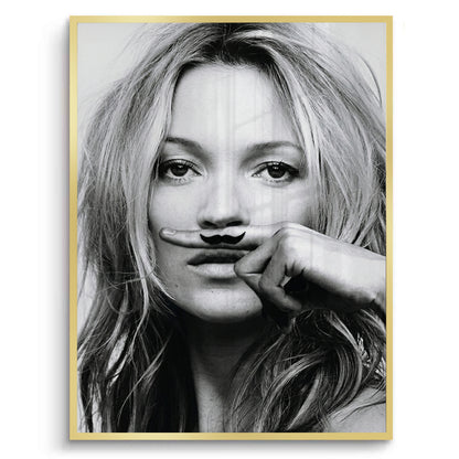 Mustache Finger - Fine Art