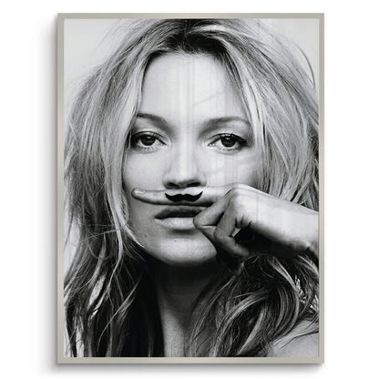 Mustache Finger - Fine Art