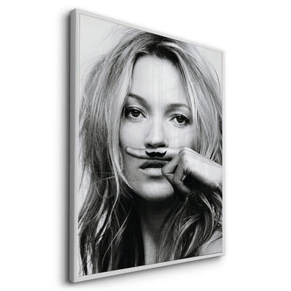Mustache Finger - Fine Art