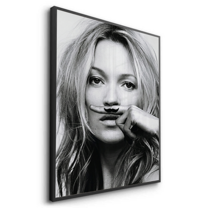 Mustache Finger - Fine Art