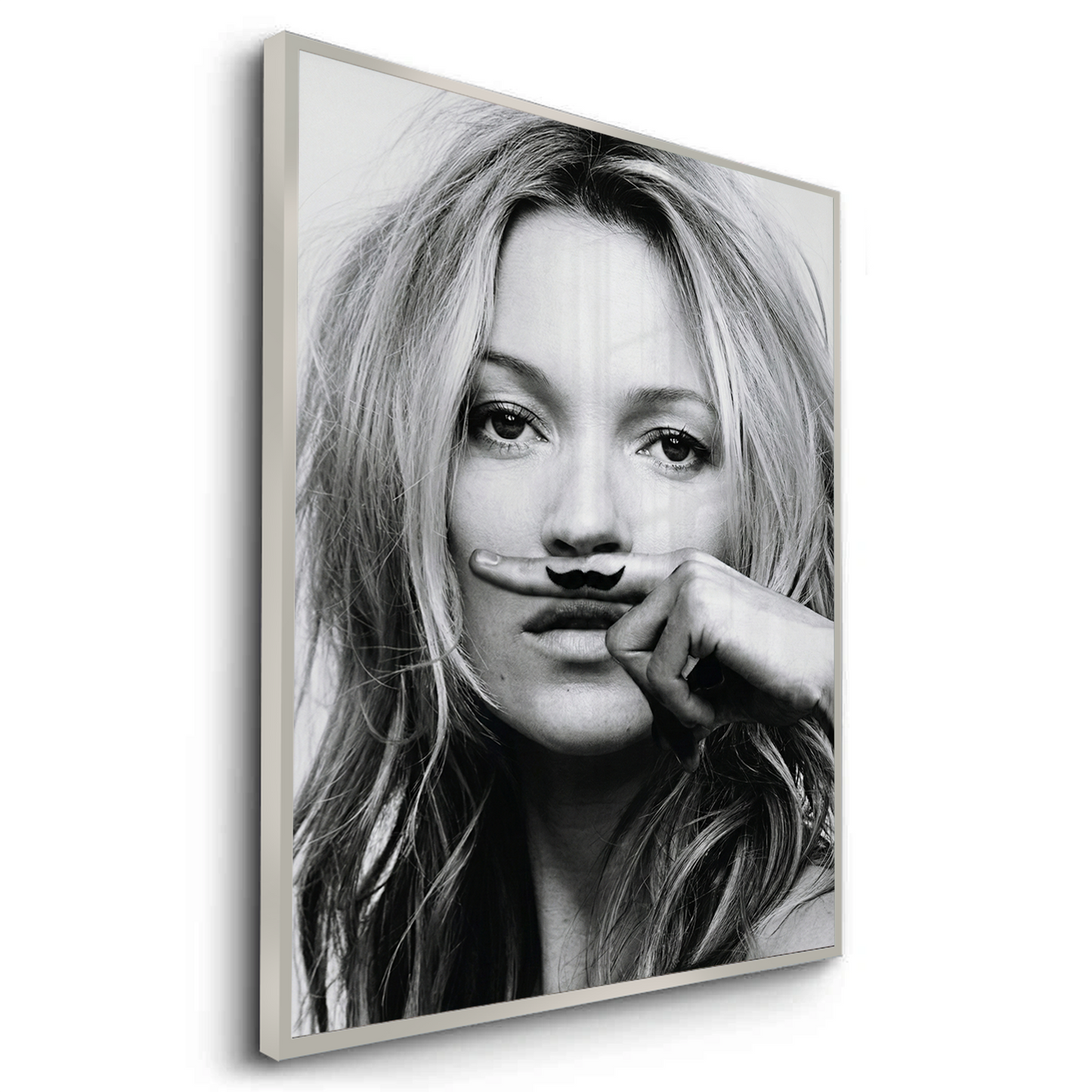 2Mustache Finger - Fine Art