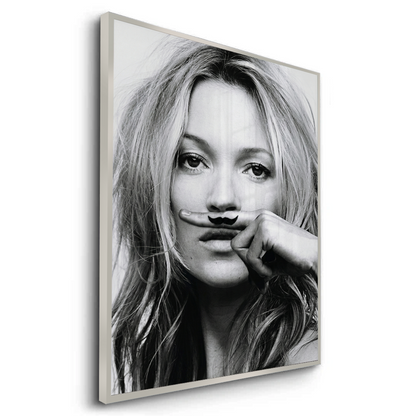Mustache Finger - Fine Art