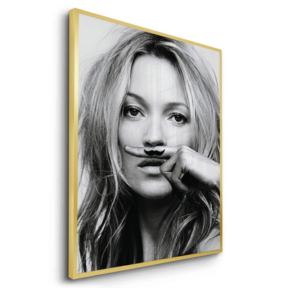 Mustache Finger - Fine Art