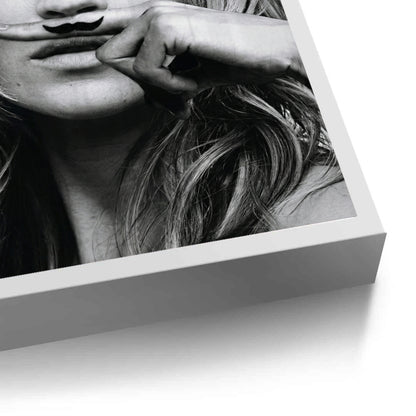 Mustache Finger - Fine Art