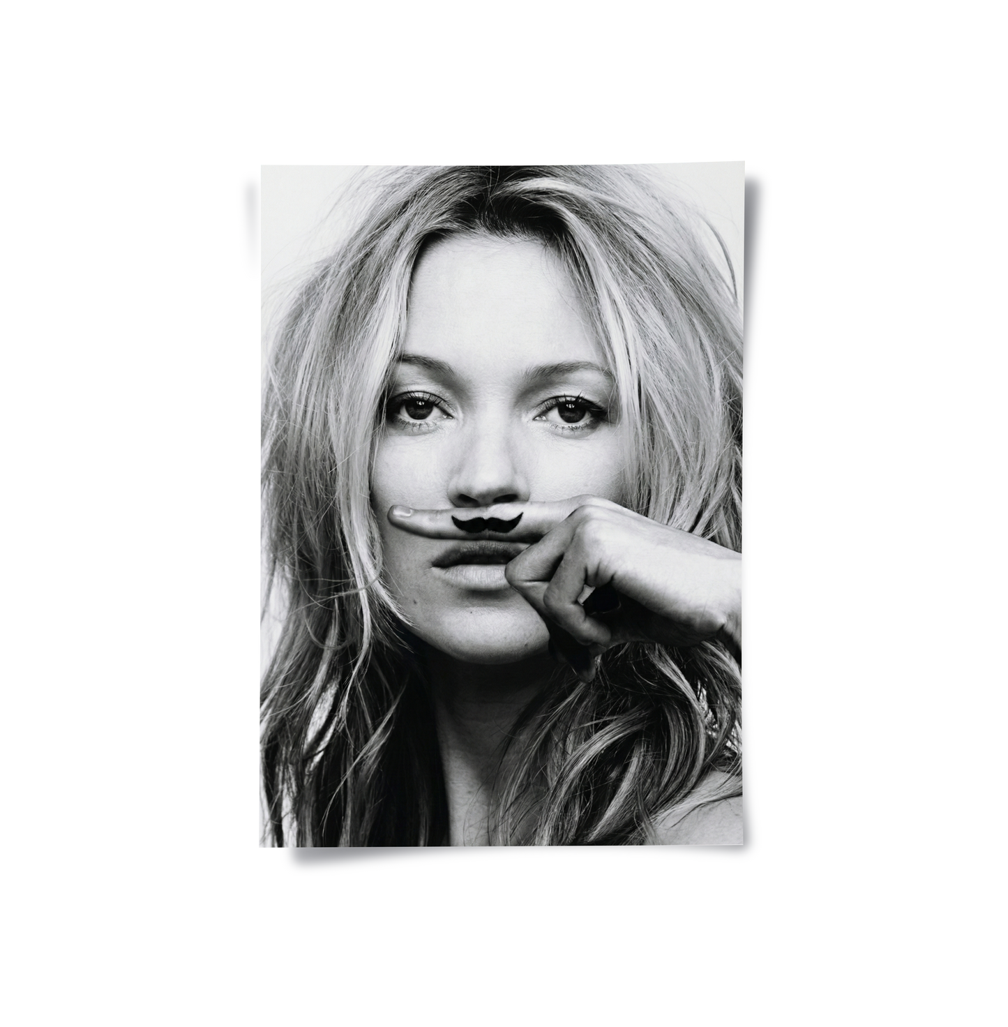2Mustache Finger - Poster