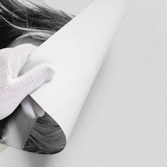 Mustache Finger - Poster