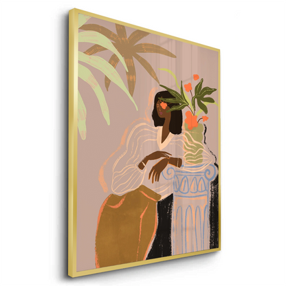 Muted Botanical Portrait - Fine Art