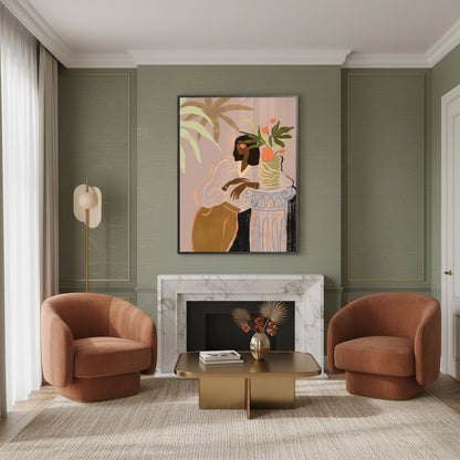 Muted Botanical Portrait - Fine Art