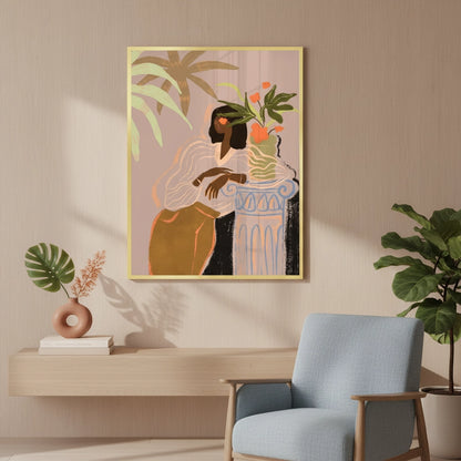 Muted Botanical Portrait - Fine Art