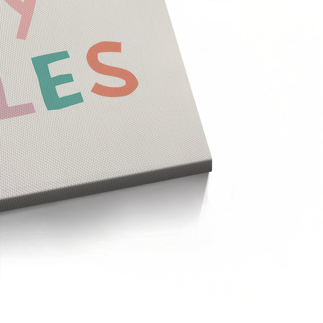 2My room my rules - Canvas