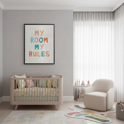 My room my rules - Canvas