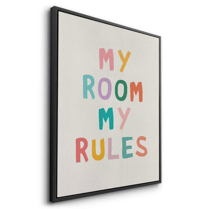My room my rules - Canvas