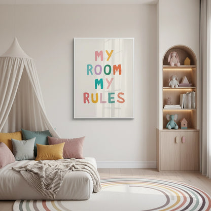 My room my rules - Fine Art