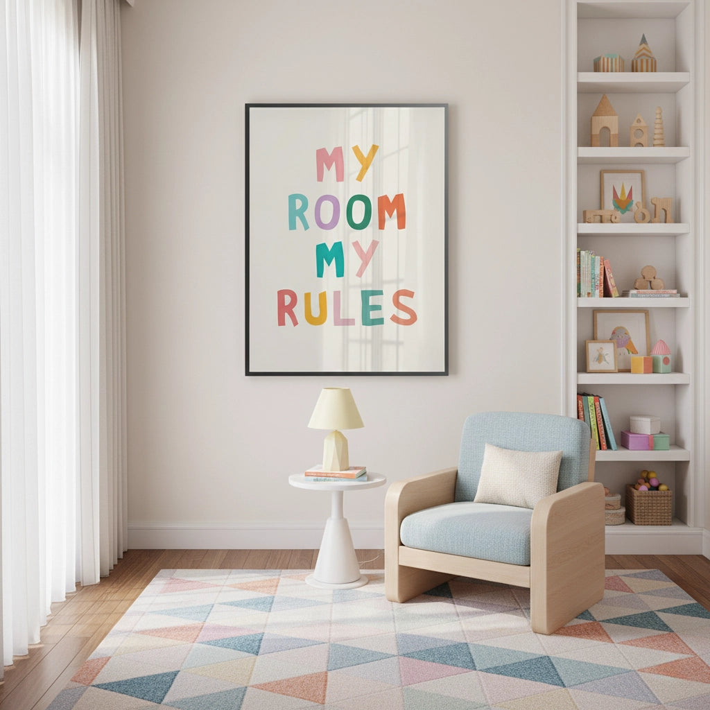 2My room my rules - Fine Art