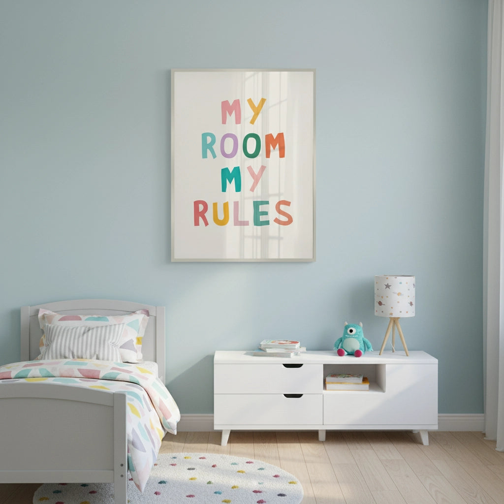 2My room my rules - Fine Art