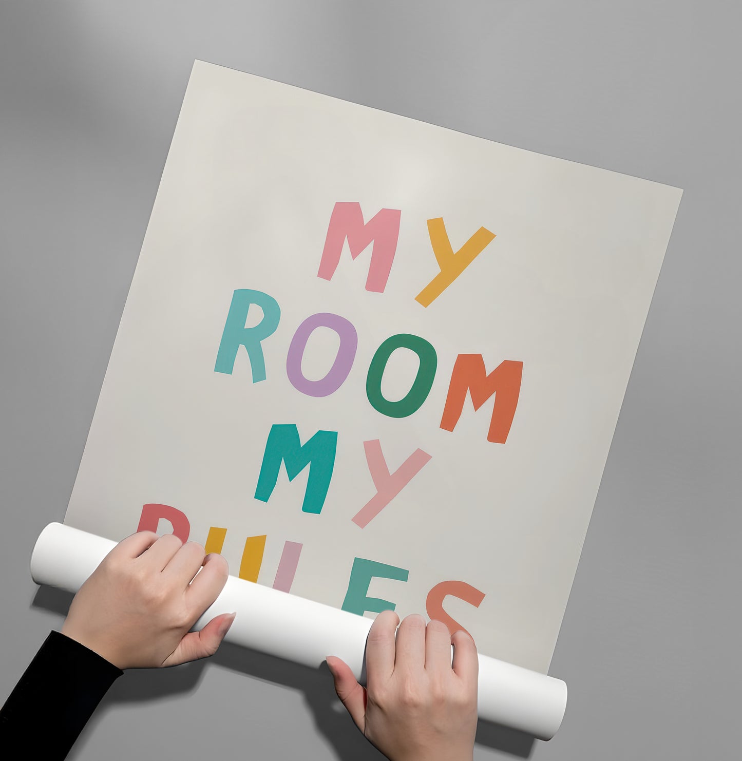 2My room my rules - Poster