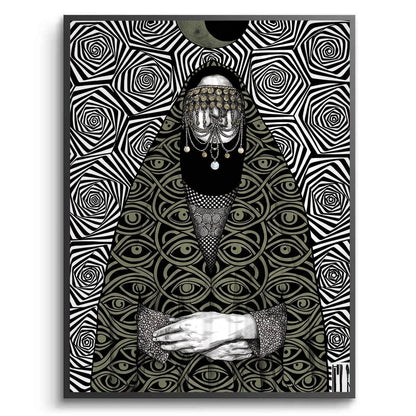 Mystic Eye Abaya - Fine Art