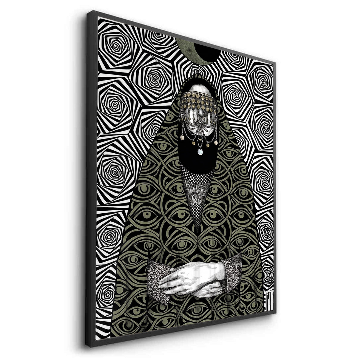 Mystic Eye Abaya - Fine Art