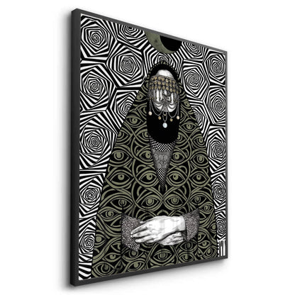 Mystic Eye Abaya - Fine Art