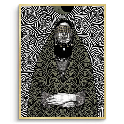 Mystic Eye Abaya - Fine Art