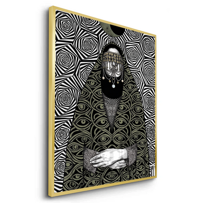 Mystic Eye Abaya - Fine Art