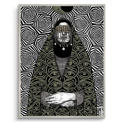 Mystic Eye Abaya - Fine Art