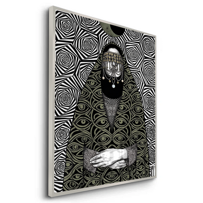 Mystic Eye Abaya - Fine Art