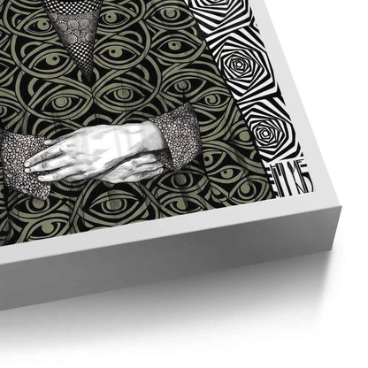 Mystic Eye Abaya - Fine Art