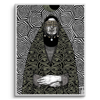 Mystic Eye Abaya - Fine Art