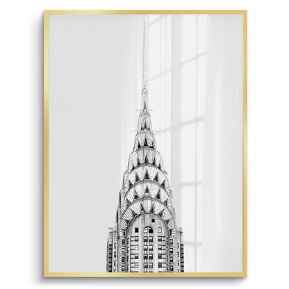 NYC Skyline Spire - Fine Art