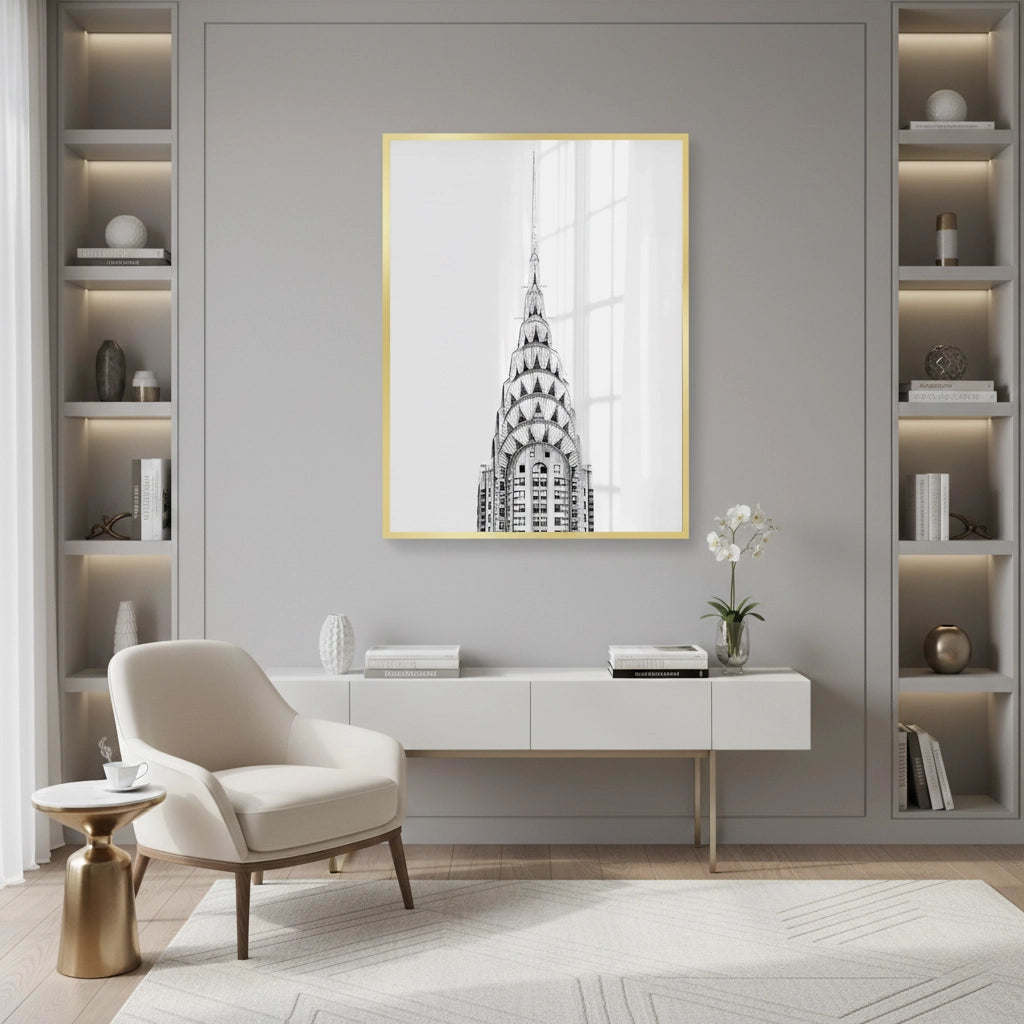 2NYC Skyline Spire - Fine Art