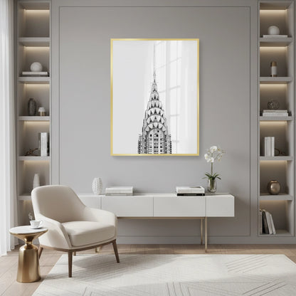 NYC Skyline Spire - Fine Art
