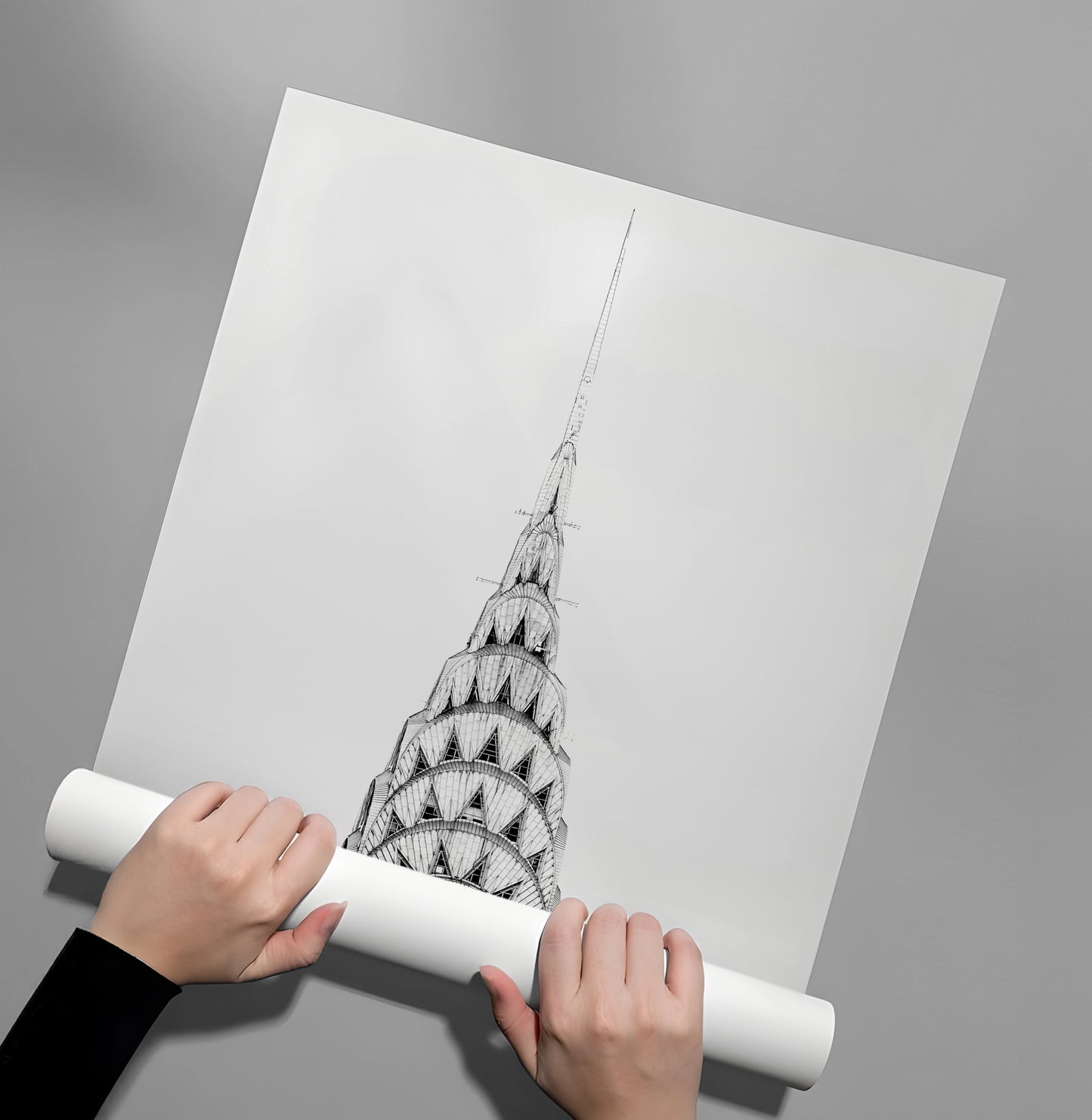 2NYC Skyline Spire - Poster