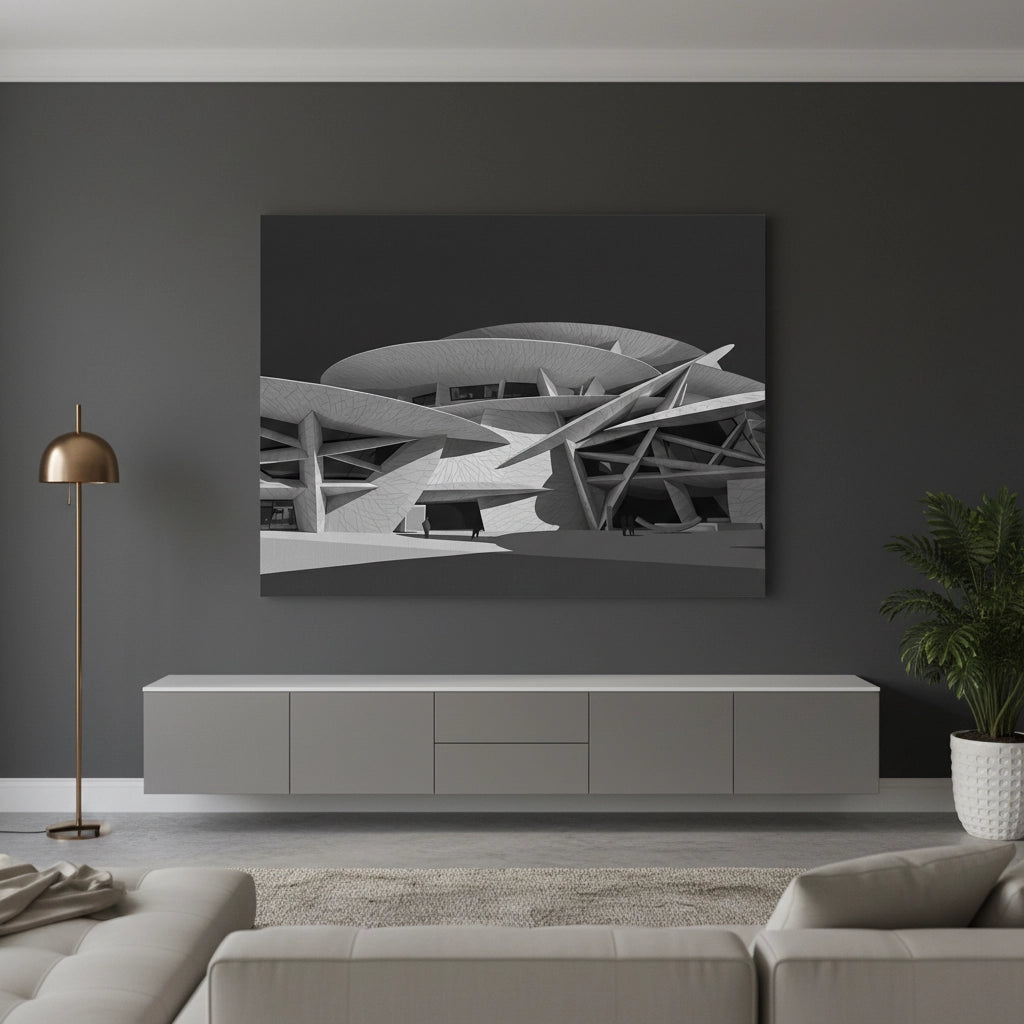 National Museum of Qatar - Canvas