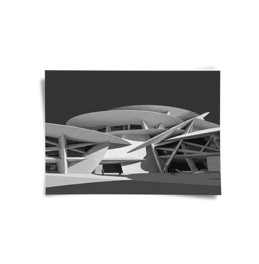 National Museum of Qatar - Poster